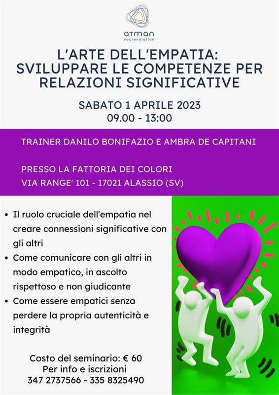 L'arte dell'empatia: sviluppare le competenze per relazioni significative